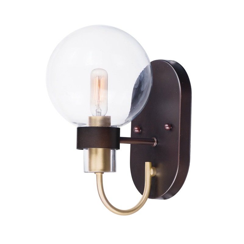 Maxim 30511 Bauhaus 1-lt  6" Wall Sconce