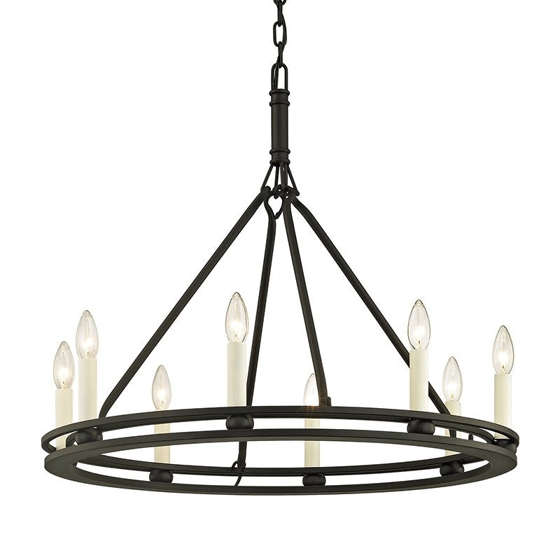 Troy Sutton 8-lt 28" Chandelier