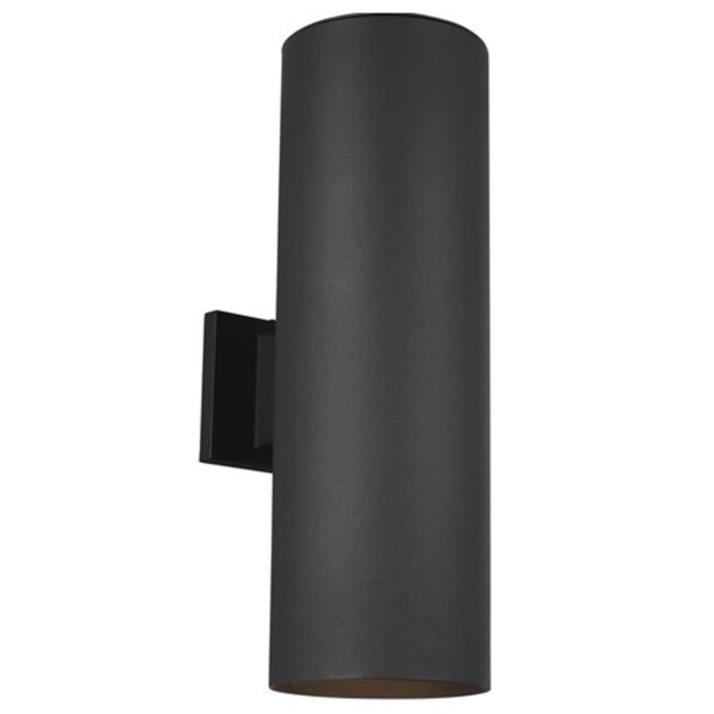 8313902EN3 Outdoor Cylinders 2-lt 6" LED Outdoor Wall Lantern