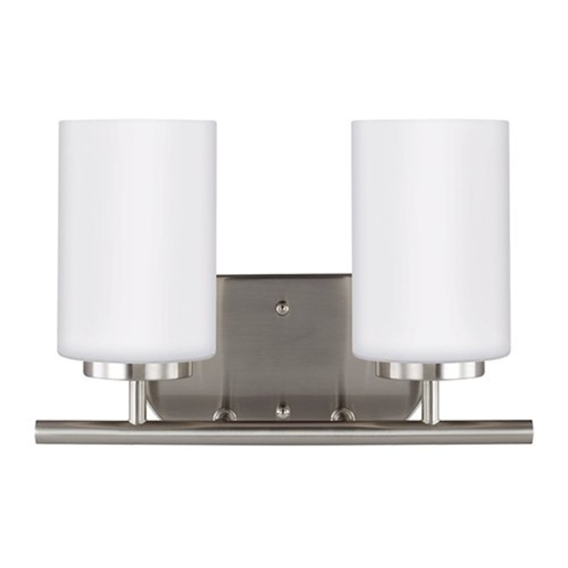 41161EN3 Oslo 2-lt 12.5" LED Wall / Bath Sconce