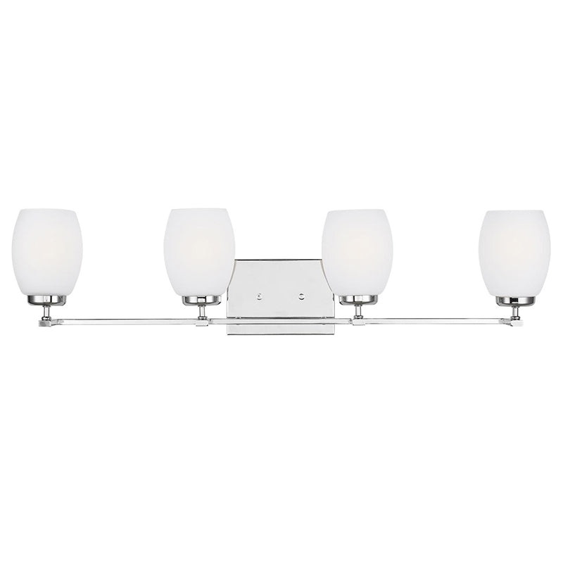 4418504EN3 Catlin 4-lt 34" LED Wall / Bath Sconce