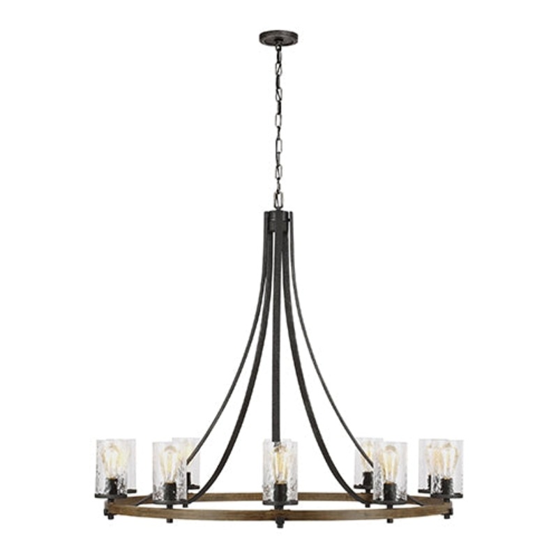 Visual Comfort F3137 Angelo 10-lt 48" Chandelier