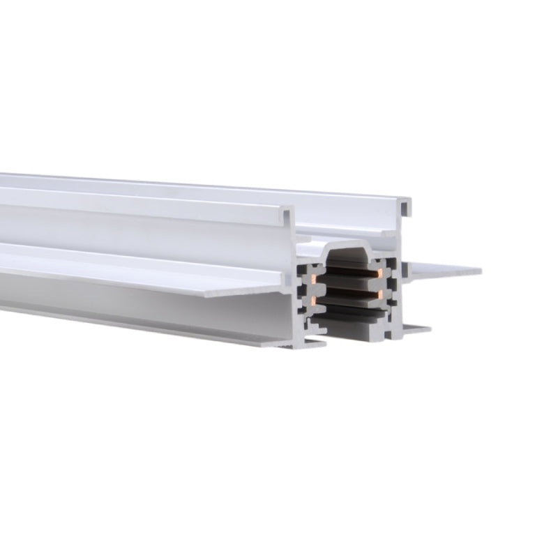 WAC WT4-RTL W System 4-ft Flangeless Recessed Track, 120V