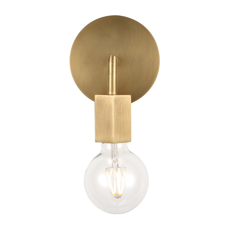 Alora WV307001 Hexa 1-lt 7" Tall Wall Sconce
