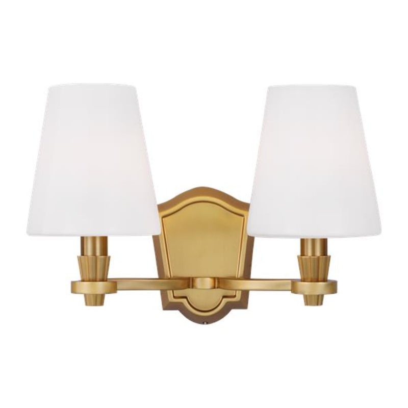 Visual Comfort AV1002 Paisley 2-lt 15" Vanity Light