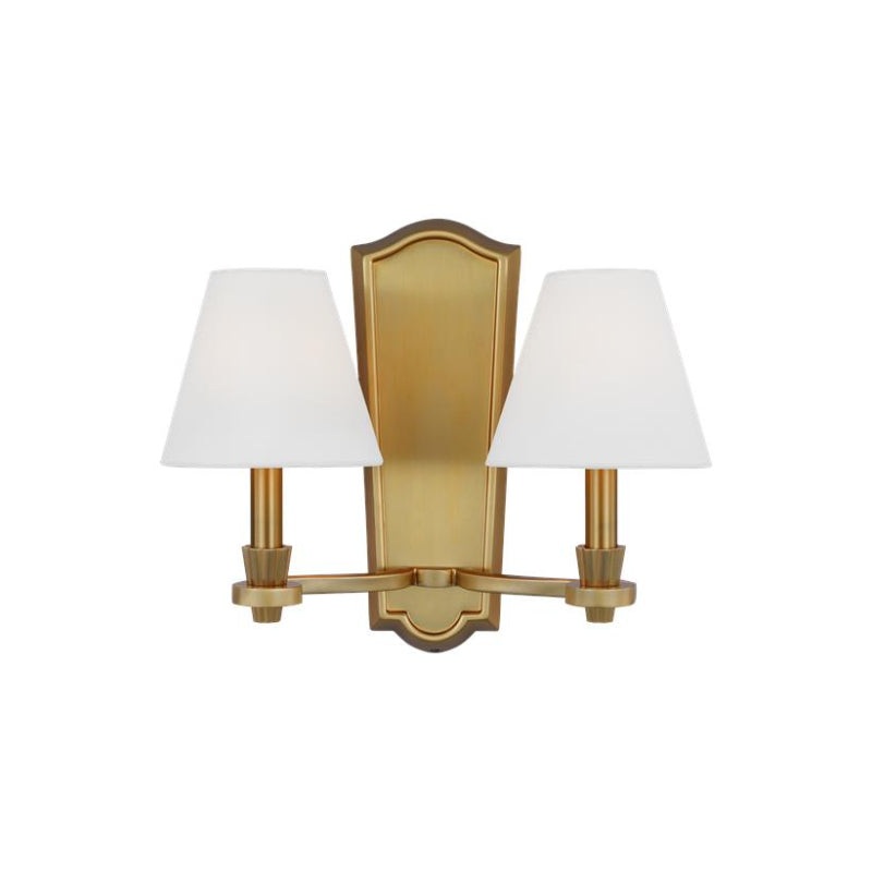 Visual Comfort AW1112 Paisley 2-lt 15" Double Wall Sconce