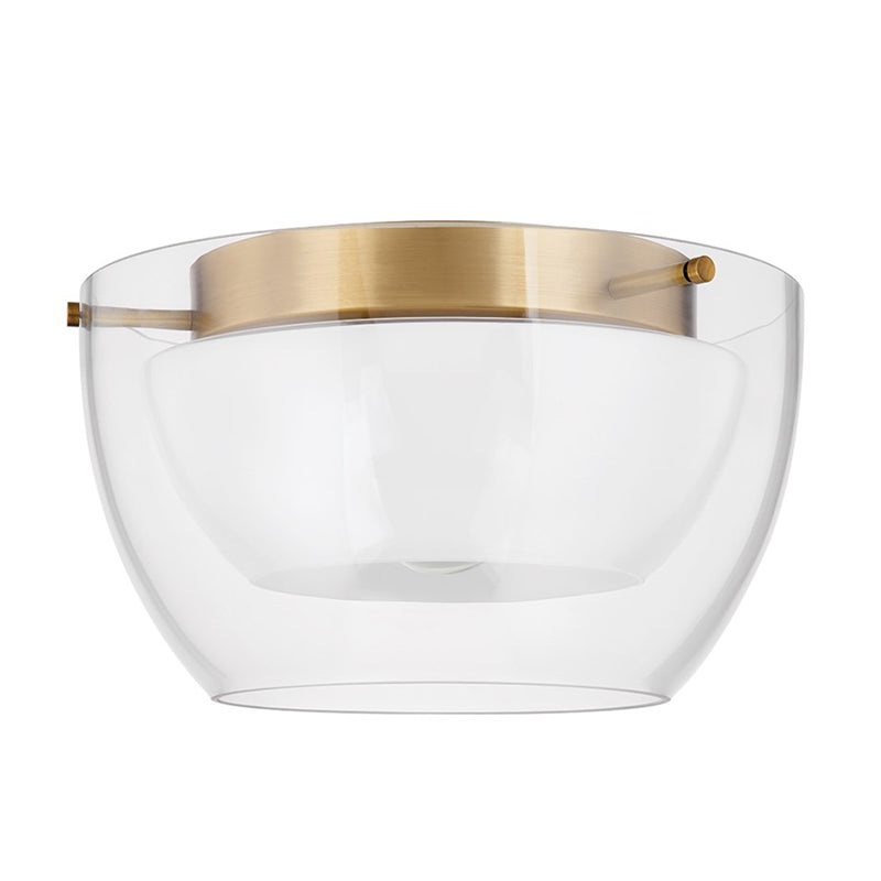 Troy C5114 Dutton 1-lt 14" Flush Mount