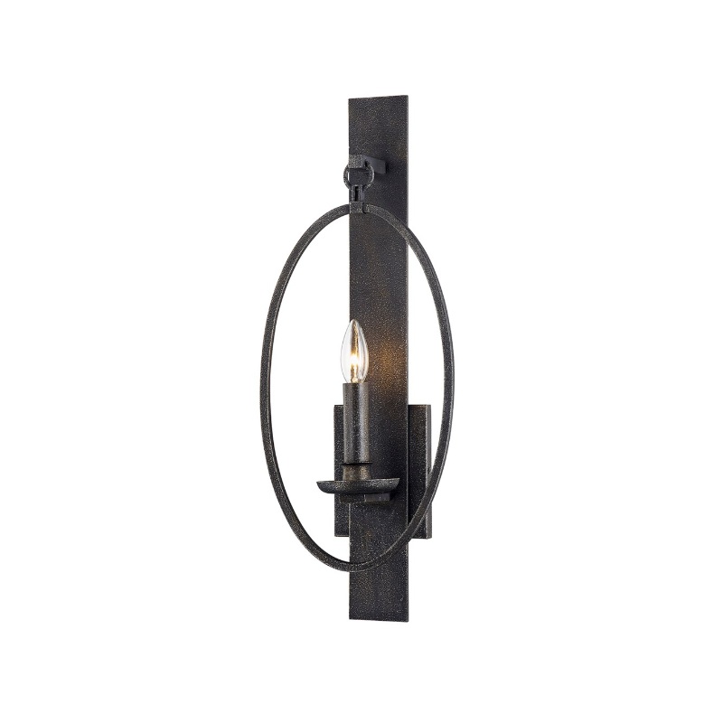 Troy B7381 Baily 1-lt 23" Tall Wall Sconce