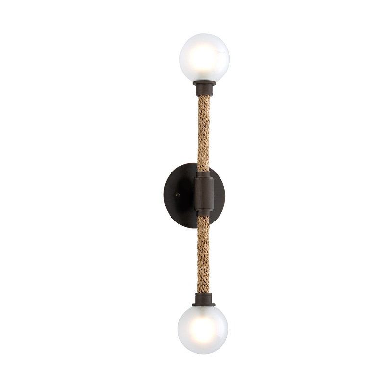 Troy B7252 Nomad 2-lt 24" Tall Wall Sconce