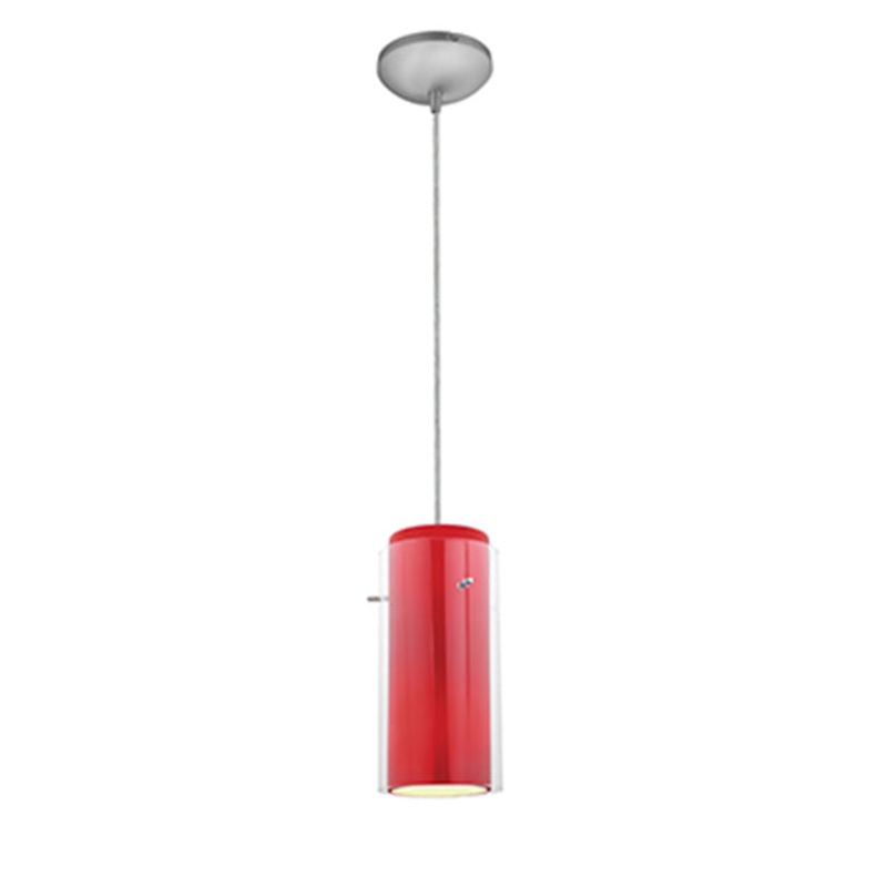 Access 28033 Sydney 1-lt Glass in Glass Cylinder Pendant