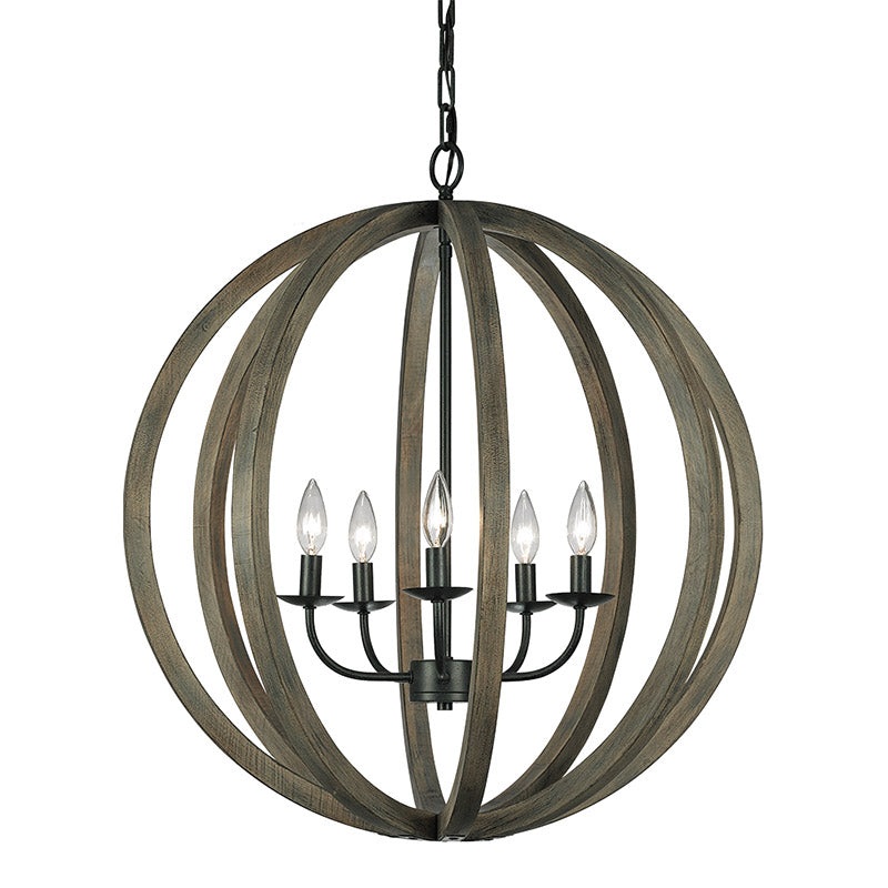 Visual Comfort F2936 Allier 5-lt Large Pendant
