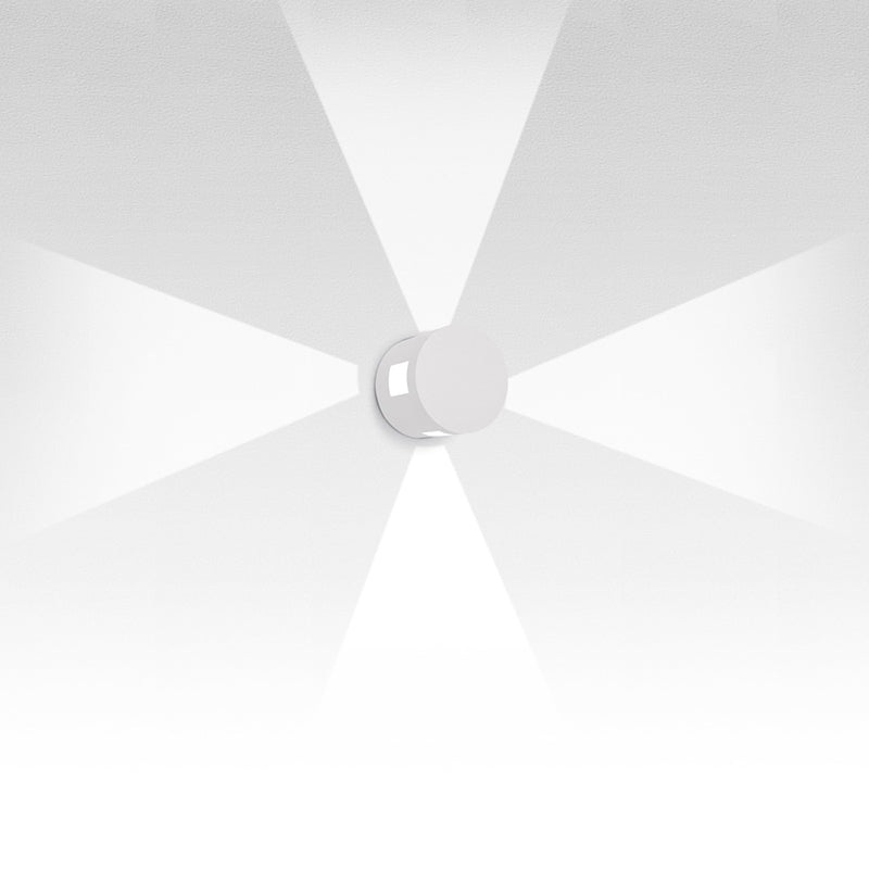 Artemide Effetto Round 4 Large Beam LED Outdoor Wall Light