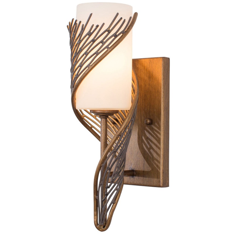 Varaluz 240K01 Flow 1-lt 14" Tall Wall Sconce
