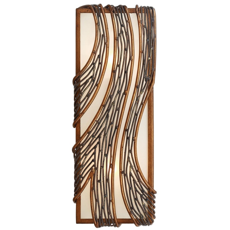 Varaluz 240W02 Flow 2-lt 15" Tall Vertical Wall Sconce