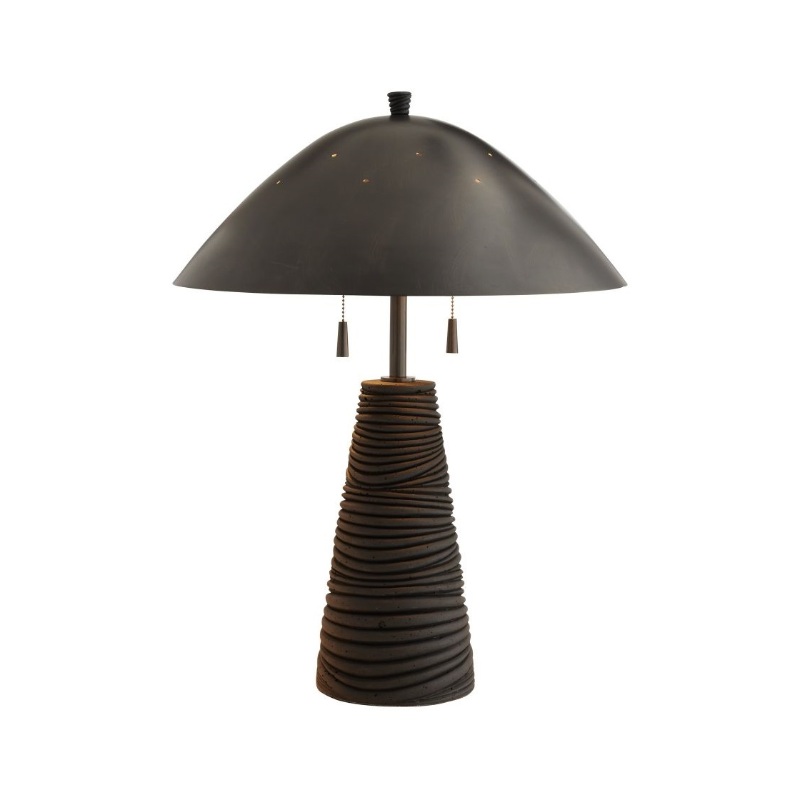 Arteriors PTC50 Fender 2-lt 26" Tall Table Lamp