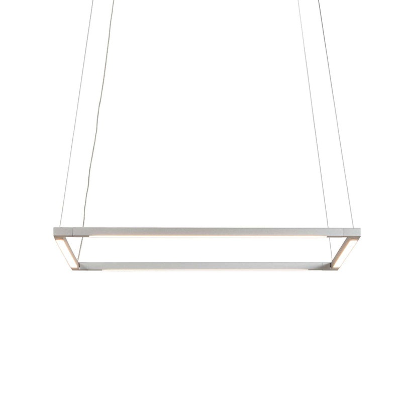 Z-Bar Square LED Pendant by Koncept