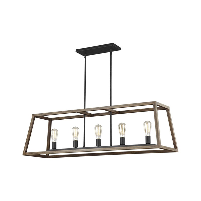 Visual Comfort F3193 Gannet 5-lt Island Chandelier