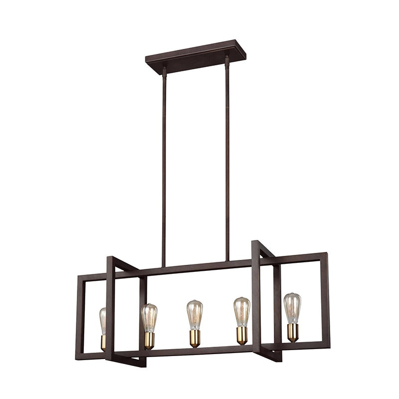 Visual Comfort F3147 Finnegan 5-lt Island Chandelier