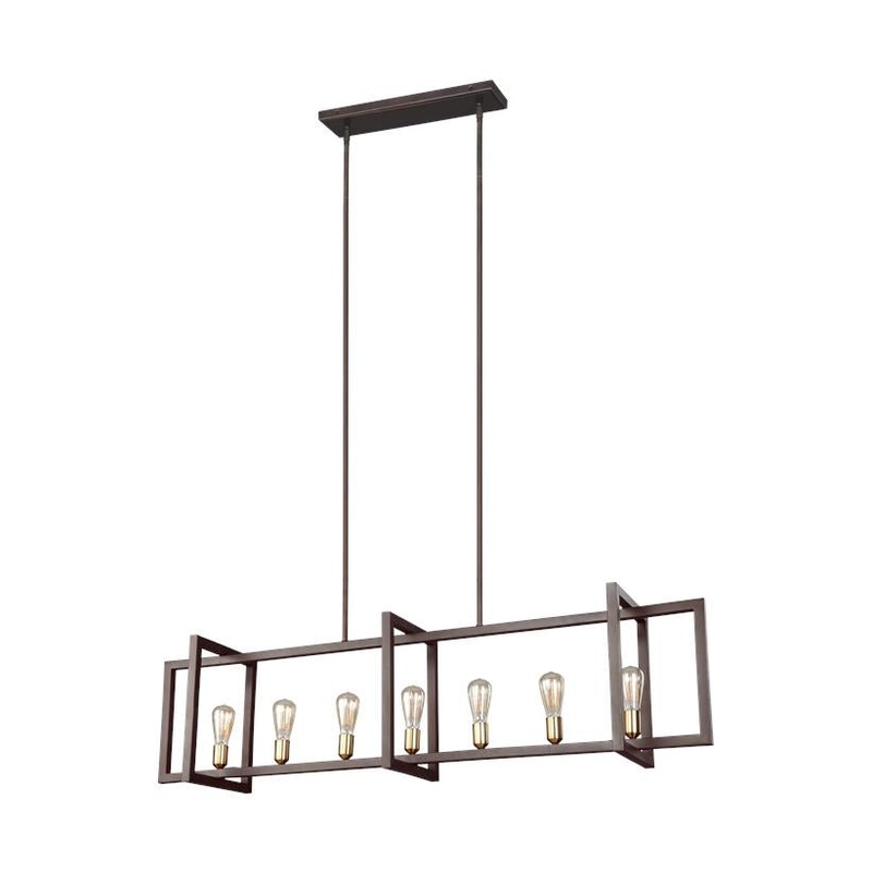 Visual Comfort F3148 Finnegan 7-lt Island Chandelier